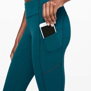Lululemon Speed Up Tight 25" Size 8 - Bermuda Teal